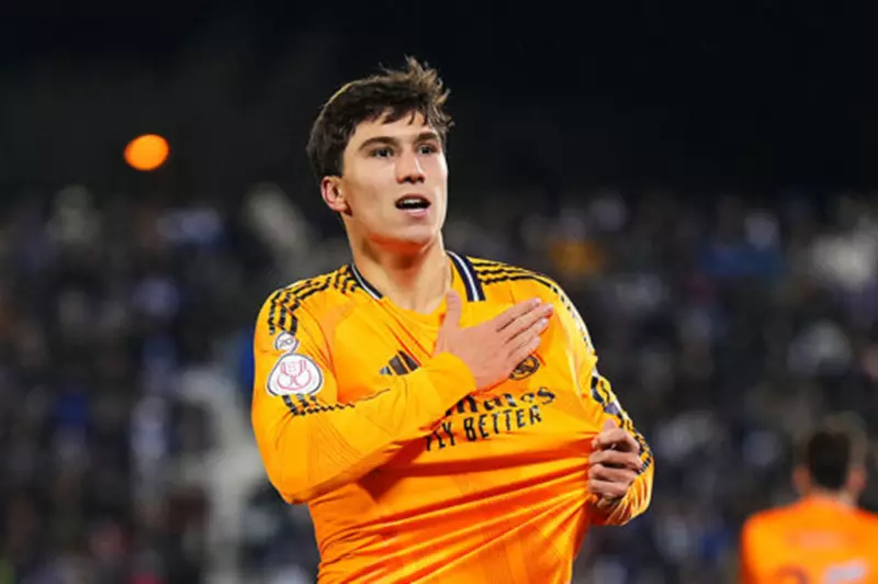 جونزالو جارسيا مهاجم ريال مدريد